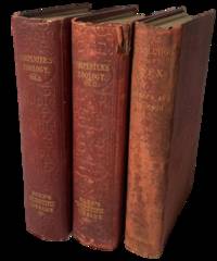 BLACKWELL, Elizabeth. America's first female Medical Doctor. Collection of three books, each one own...