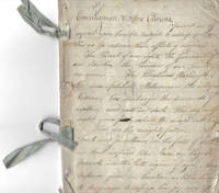 Manuscript Eulogy for George Washington written by a Military Man Delivered to his Fellow Soldiers in Arms, circa February 22, 1800