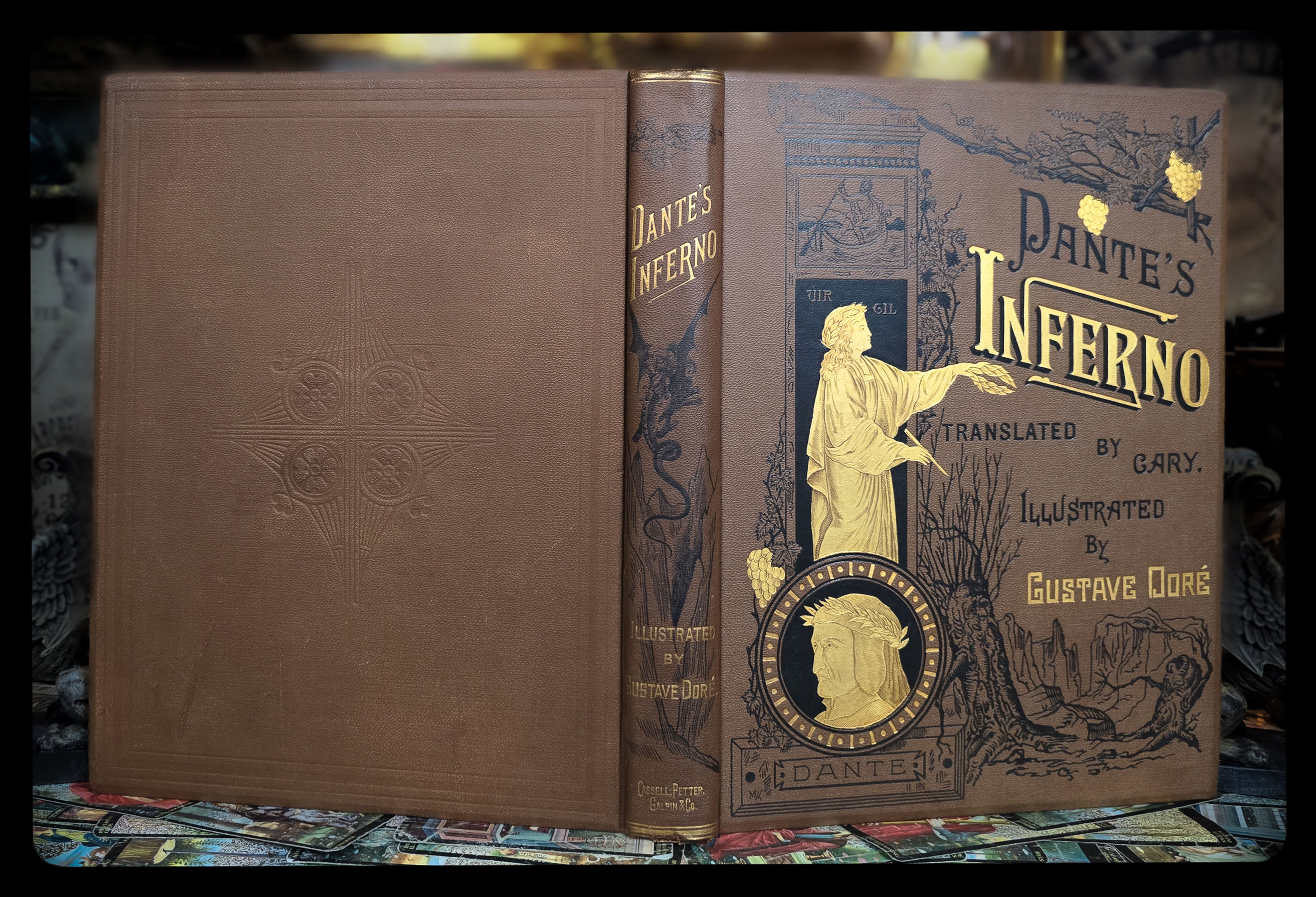 Dante's Inferno by Dante Alighieri | 1883 | Cassell Petter Galpin