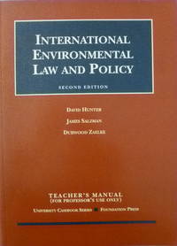 cover of International Environmental Law and Policy
