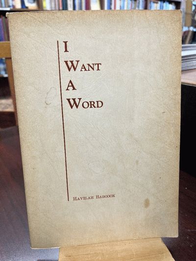 I want a word: A word manual and exercise book