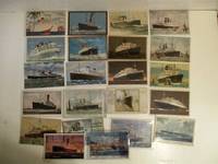 Group of 23 Original Ocean Liner Post Cards.