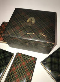 image of MAUCHLINEWARE TARTANWARE IN THE ORIGINAL CASE. Sir Walter Scott’s Poetry, Mauchline Tartan