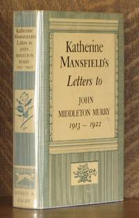image of KATHERINE MANSFIELD'S LETTERS TO JOHN MIDDLETON MURRY, 1913-1922