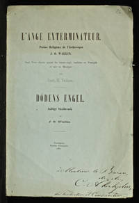 L’ange exterminateur. Poëme religieux de l’archevèque J. O. Wallin. Sept vers choisis parmi...