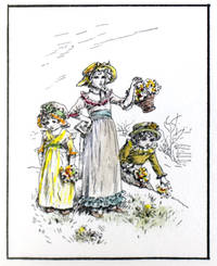 Drawings by Kate Greenaway, Verses by Laura E. Richards. From Ladies' Home Journal, 1895 and 1896 by Laura E Richards - 1974 - from Bromer Booksellers (SKU: 27274)