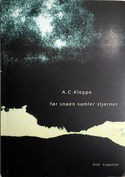 Før snøen samler stjerner. Dikt