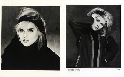 DEBBIE HARRY (1984-87) Set of 2 photos