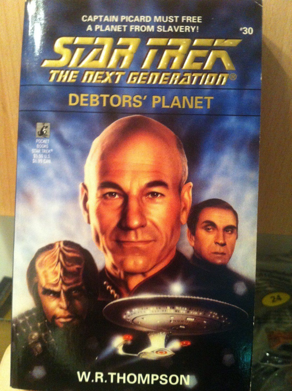 DEBTORS PLANET STAR TREK NEXT GENERATION 30