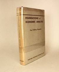 洋書 Foundations of Economic Analysis Foundations of Economic Analysis Paul Samuelson First
