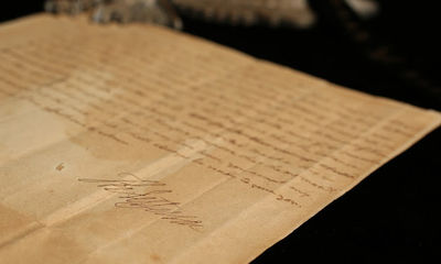 In an Unpublished Letter, President Thomas Jefferson Manages the Expense of his Presidential Household and his Estate in Monticello