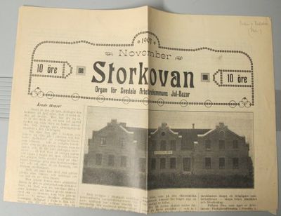 Storkovan. Organ för Svedala arbetarekommuns…