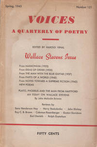Wallace Stevens Issue - Voices A Quarterly of Poetry - Number 121