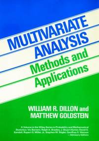 Multivariate Analysis : Methods and Applications
