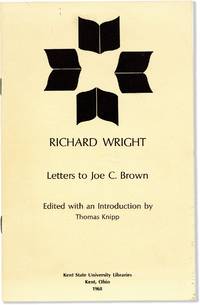 Letters to Joe C. Brown