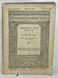 Paradise Lost: Books I-III (No. 94, The Riverside Literature Series)
