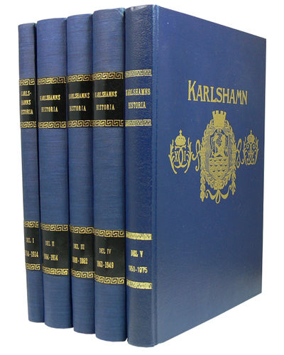 Karlshamns historia 1664-1914. 1-5. (1.…