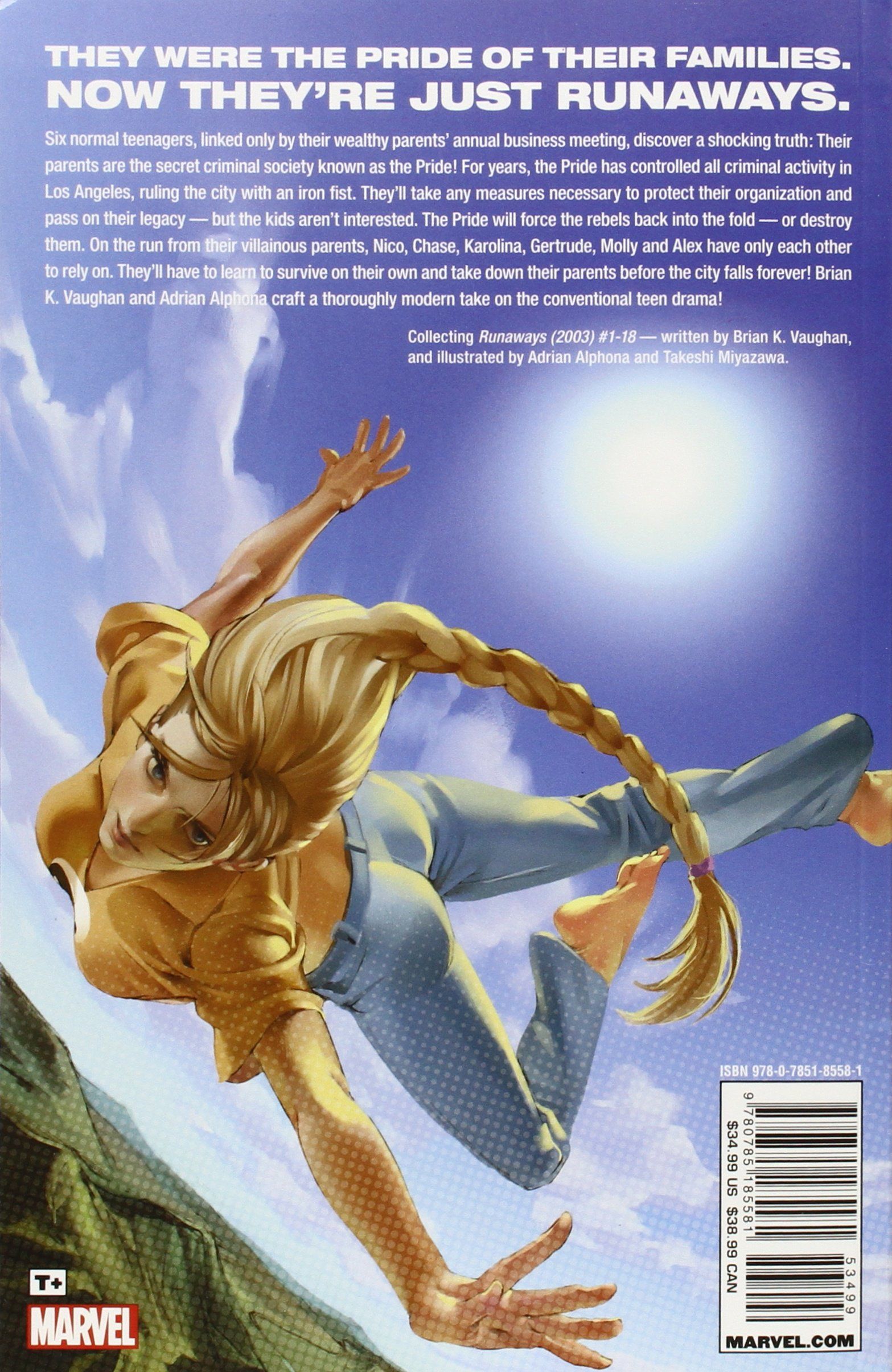 Runaways: The Complete Collection, Volume One. by Brian K. Vaughan ...