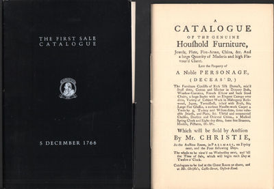 A CATALOGUE OF THE GENUINE HOUSHOLD FURNITURE,…