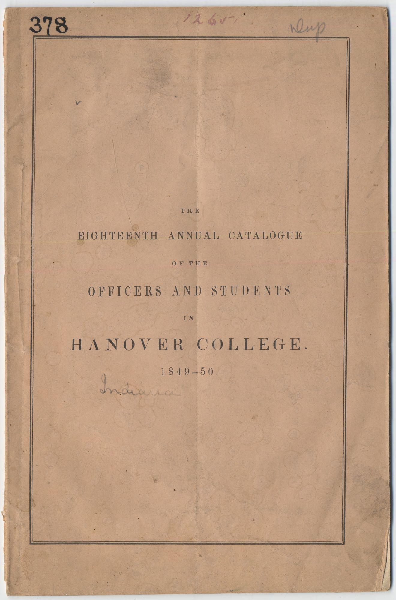 The Eighteenth Annual Catalogue of the Officers an