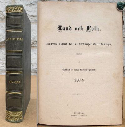 Land och folk 1874-1876.
