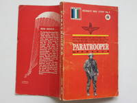 image of Paratrooper: this is the moment they had trained for.... the first drop into a battlefield aflame with enemy tracer. Here is the way it really was...