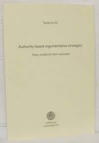 Authority-based arguments strategies. Three…