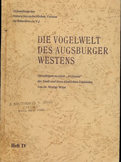 DIE VOGELWELT DES AUGSBURGER WESTENS