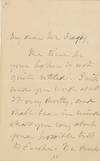 Autograph Letter Signed to Albert Bagby Regarding a Lecture at the Newport Town and Country Club, late 1880s