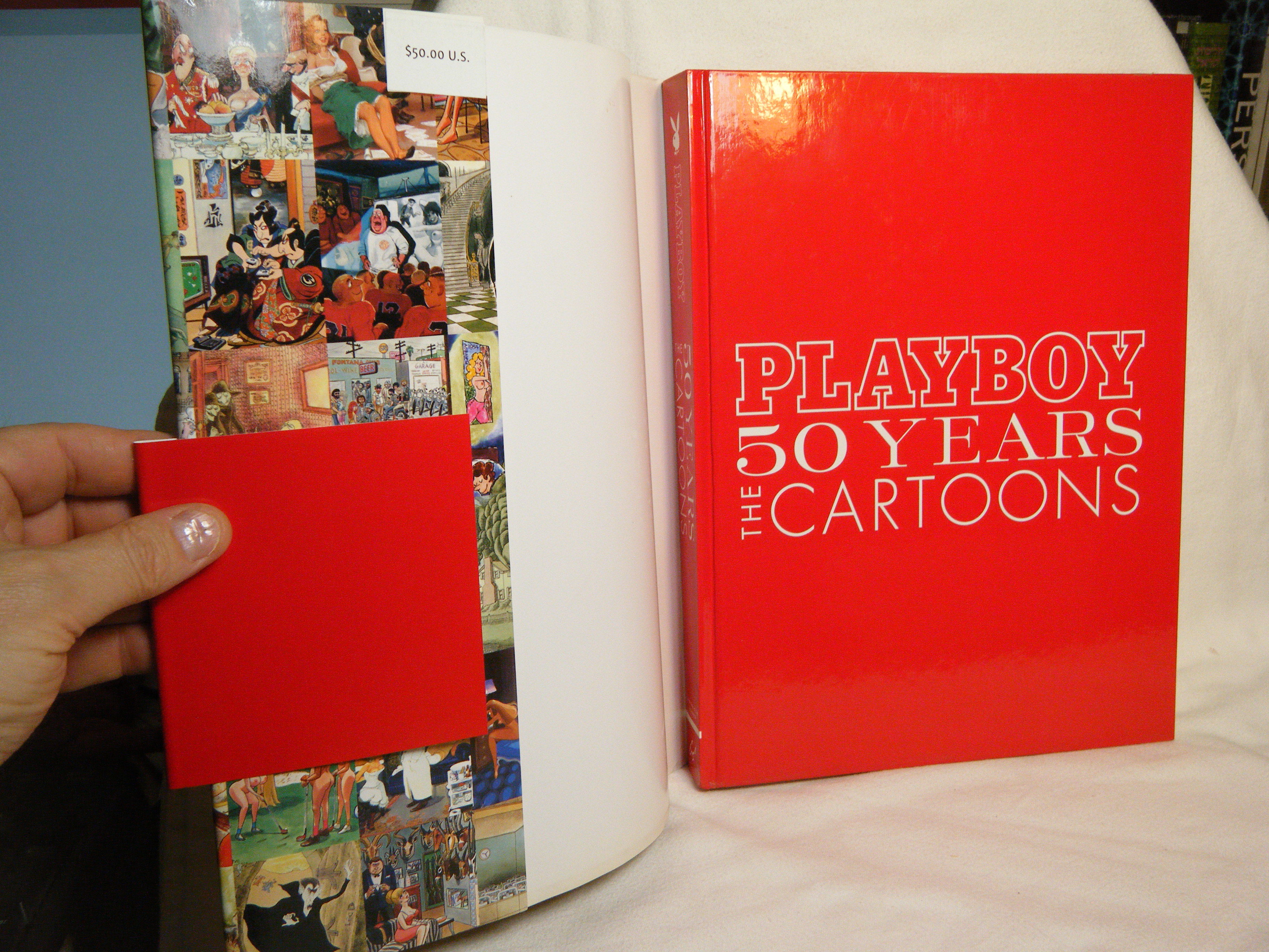 Playboy 50 Years: The Cartoons by Hefner, Hugh M | Hardcover