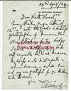 Autograph Letter Signed