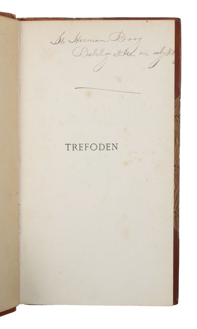 Trefoden. - [MED TILSKRIFT TIL HERMAN BANG.] (photo 2)