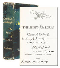 The Spirit of St. Louis (Presentation copy) by Lindbergh, Charles - 1953