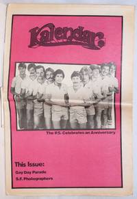 cover of Kalendar vol. 5, issue E12?, June 24, 1977; Gay Day Parade