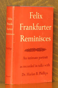 cover of FELIX FRANKFURTER REMINISCECES