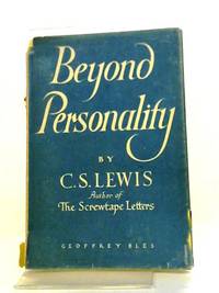 cover of Beyond Personality: The Christian Idea of God