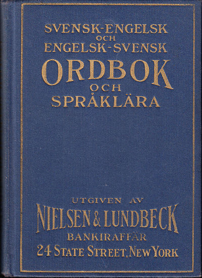 Svensk-engelsk och engelsk-svensk ordbok och…