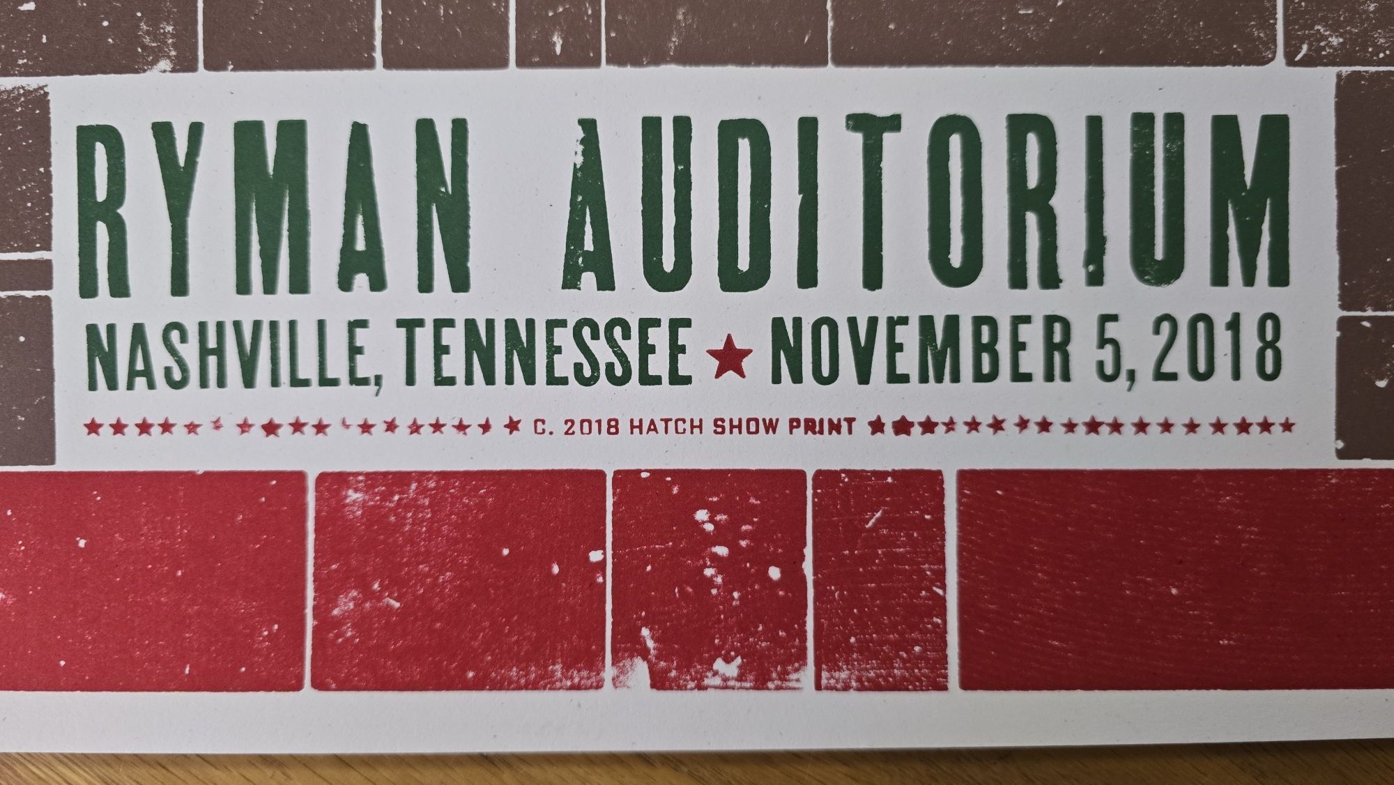 Bob Weir and Wolf Brothers - 2018 - Poster - Nashv