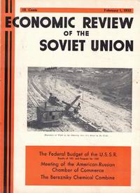 Economic Review of the Soviet Union Volume VII, Number 3 January 1, 1932