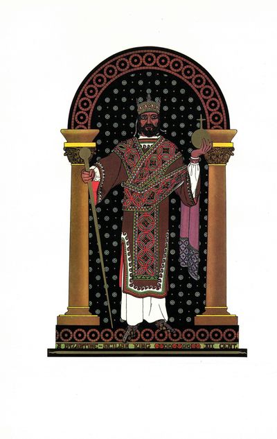 Historic costume for the stage. With colour frontispiece and 76 pages of drawings by David Sarvis. (photo 2)