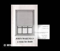 A room for doubt / John Wakeman