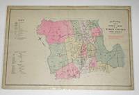 image of LOT OF MAPS FROM ATLAS OF ESSEX COUNTY, NEW JERSEY (20 of 41 Original Maps of the County, Cities, Villages & Townships. )