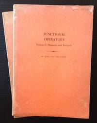 Functional Operators (2 Vols.) by John Von Neumann - Paperback - 1951 - from Appledore Books, ABAA (SKU: 12736)