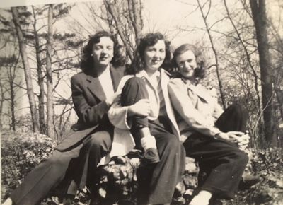 1940s Photo Album Kept By Three Women