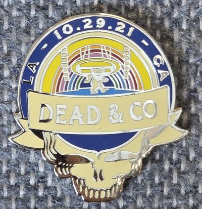Dead and Company - 2021 - Pin - Hollywood, CA - Hollywood Bowl, October 29, 2021 (Los Angeles)