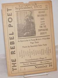 image of The rebel poet; official organ of Rebel Poets, the Internationale of song. September, 1932. No. 16