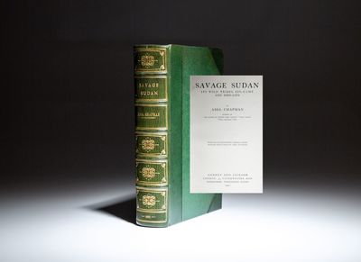 London: Gurney and Jackson, 1921. First Edition. Leather bound. Near fine. First edition of Savage S...