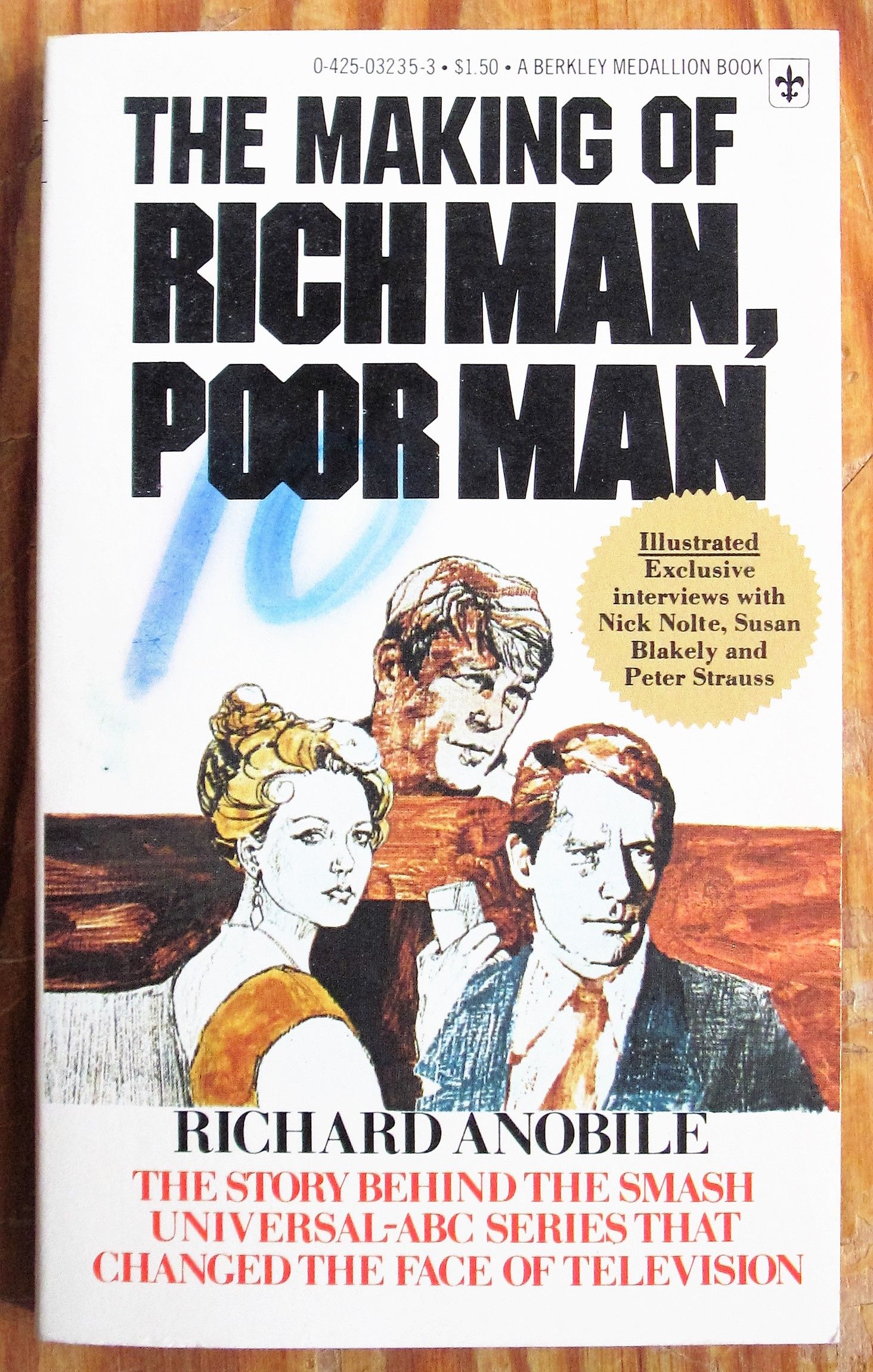 The Making Of Rich Man Poor Man By Richard Anobile Paperback 1976 From Ken Jackson Sku