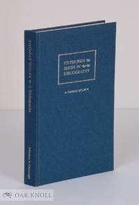 THOMAS WOLFE, A DESCRIPTIVE BIBLIOGRAPHY