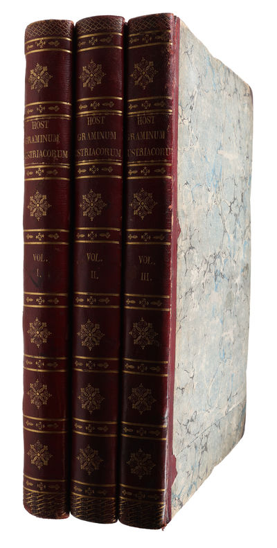 Icones et Descriptiones Graminum Austriacorum. Vol. 1-3 (of 4). - [THE MOST MAGNIFENT WORK ON GRASSES EVER PRODUCED] (photo 2)